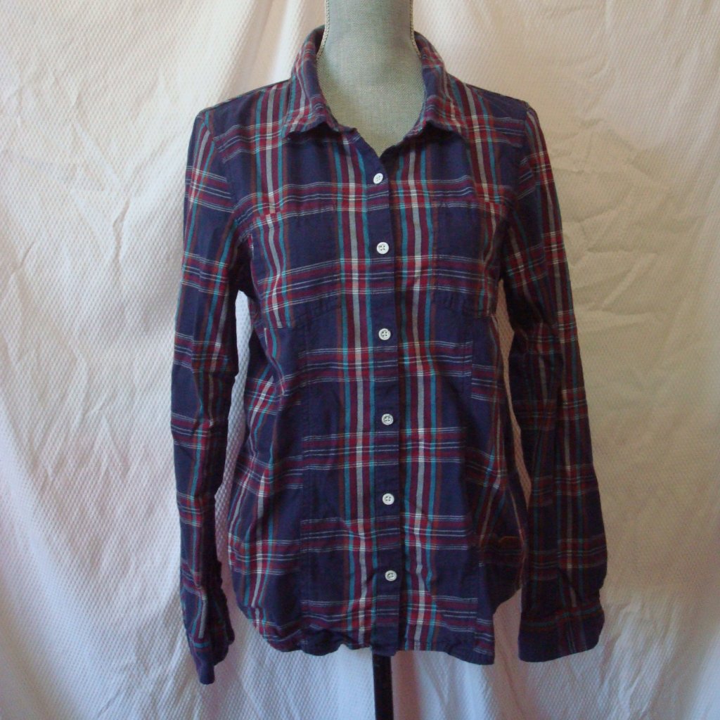 Plaid Roxy Button Down